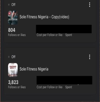 Engagement details mobile