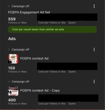 Mobile app feed
