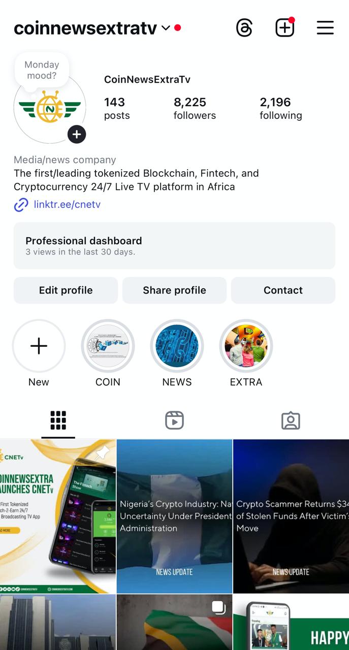 CNETV Instagram