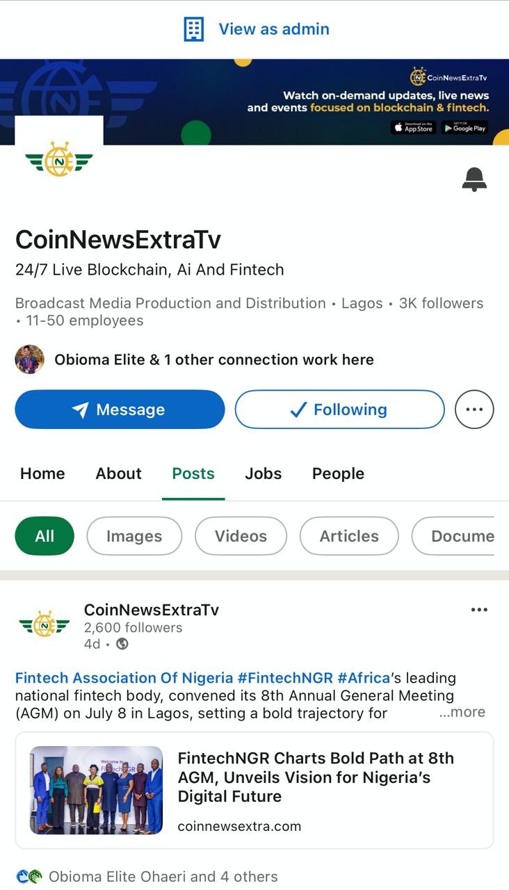 CNETV LinkedIn